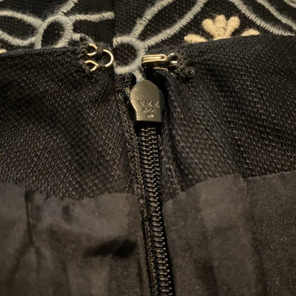 LOFT Embroidered Mini Skirt - Picture 3 of 3